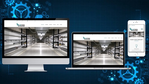 Astes Mekanik web projesi