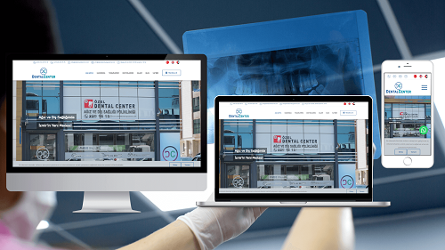 Özel Dental Center Ağız ve Diş Sağlığı Polikliniği web projesi
