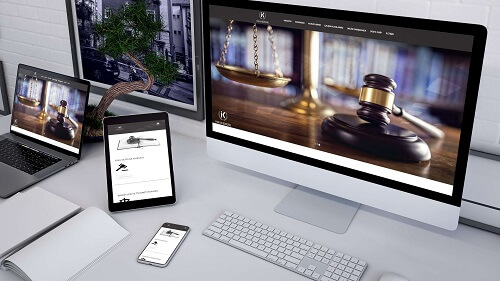 İK Hukuk Bürosu web projesi