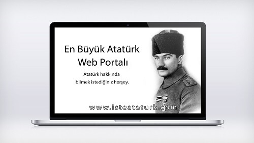 İşte Atatürk Web Portalı web projesi