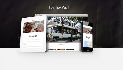 Karakas Otel web projesi