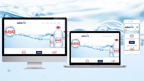 Naturela Kurumsal Web Sayfası web projesi